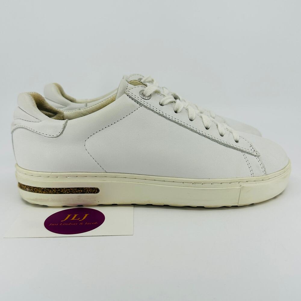 Birkenstock Women's Bend Low White Leather Comfort Sneakers Size 36 EU/ 5 US